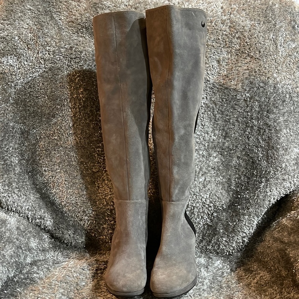 NWOT- Vince Camuto over the knee Wedge Boots